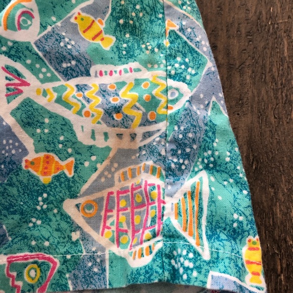 Vintage Mickeys Stuff for Kids Fish Pull On Shorts - Picture 2 of 6